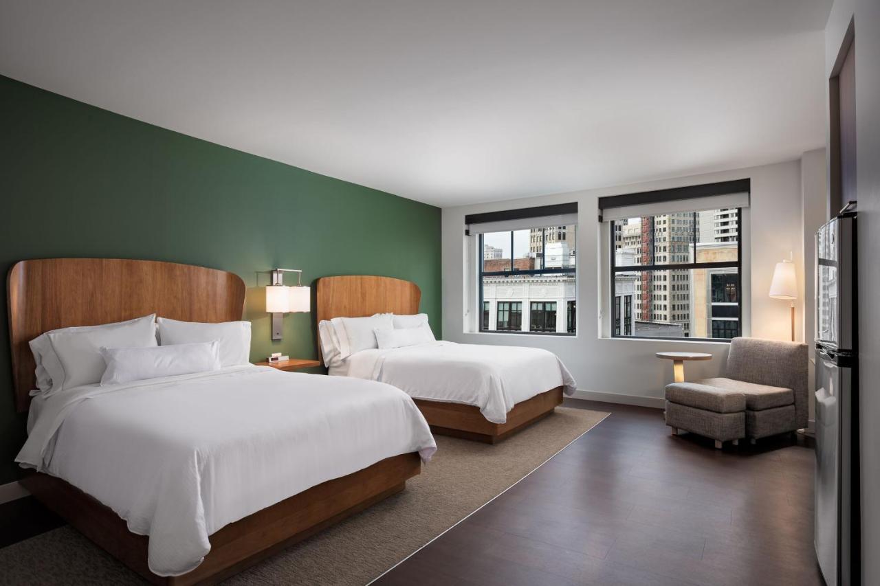 เอลเลเมนต์ ดีทรอยต์ แอท เดอะ เมโทรโพลิแทน Hotel ภายนอก รูปภาพ