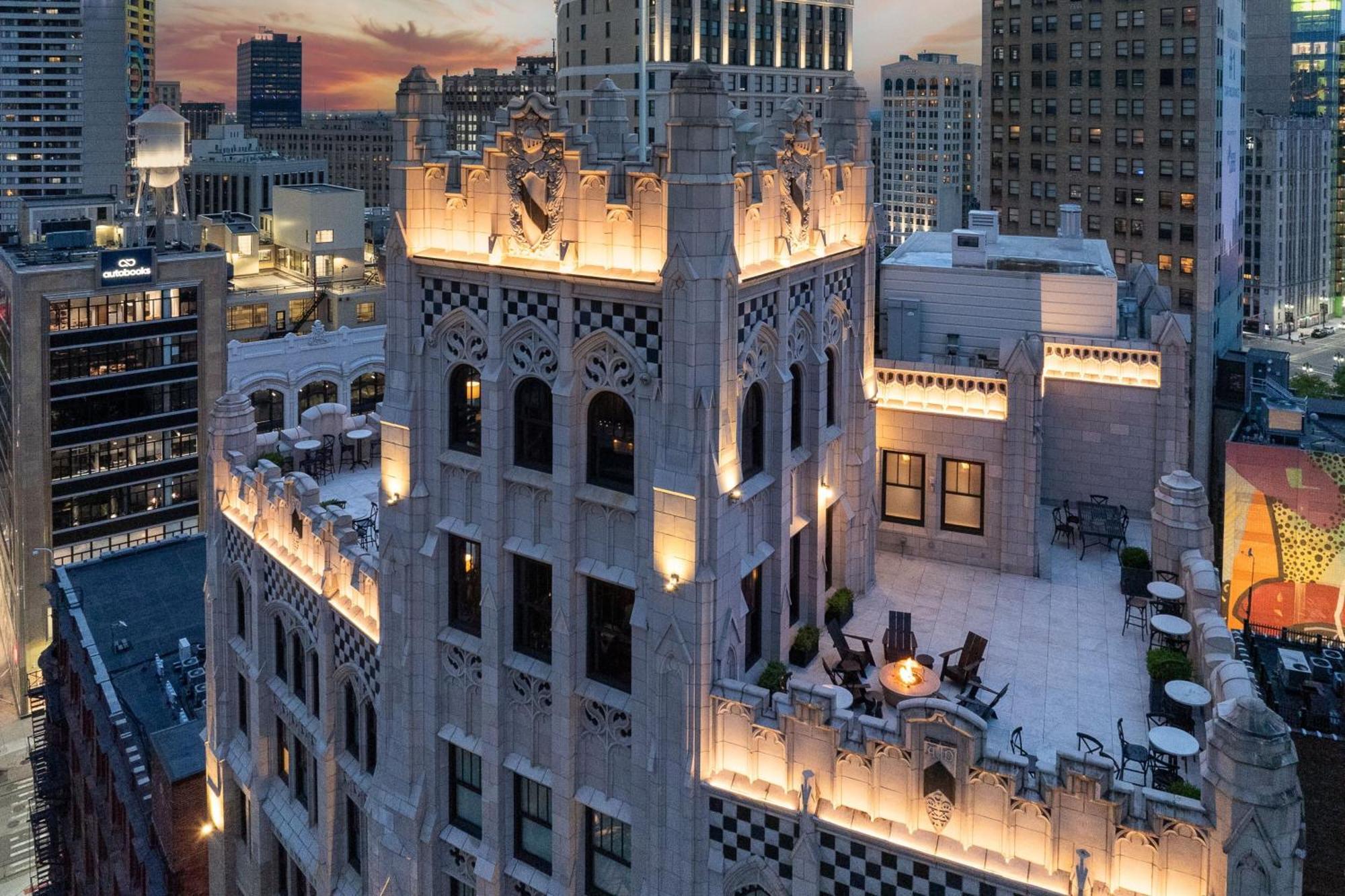 เอลเลเมนต์ ดีทรอยต์ แอท เดอะ เมโทรโพลิแทน Hotel ภายนอก รูปภาพ